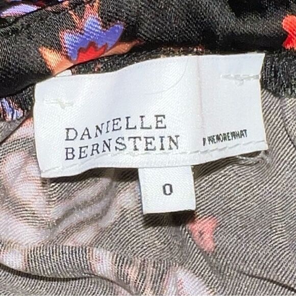 WeWoreWhat Danielle Bernstein Black Paisley pull on jumpsuit jumper NWOT - Picture 10 of 15